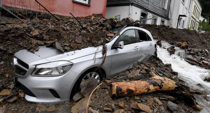 В Германии из-за наводнения введён режим военной катастрофы