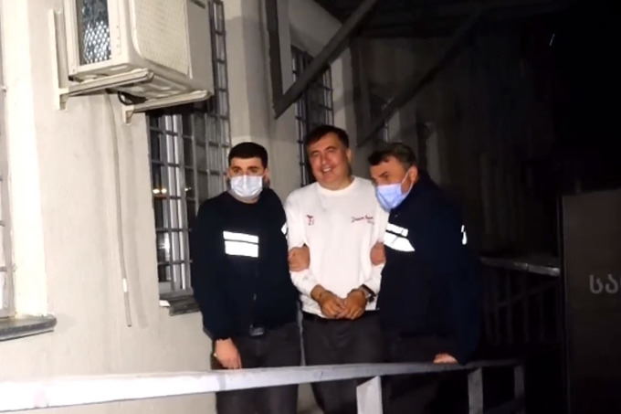 В Грузии задержан и помещён в тюрьму Михаил Саакашвили