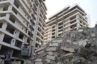 В Нигерии рухнул 21-этажный жилой дом, сообщается о жертвах